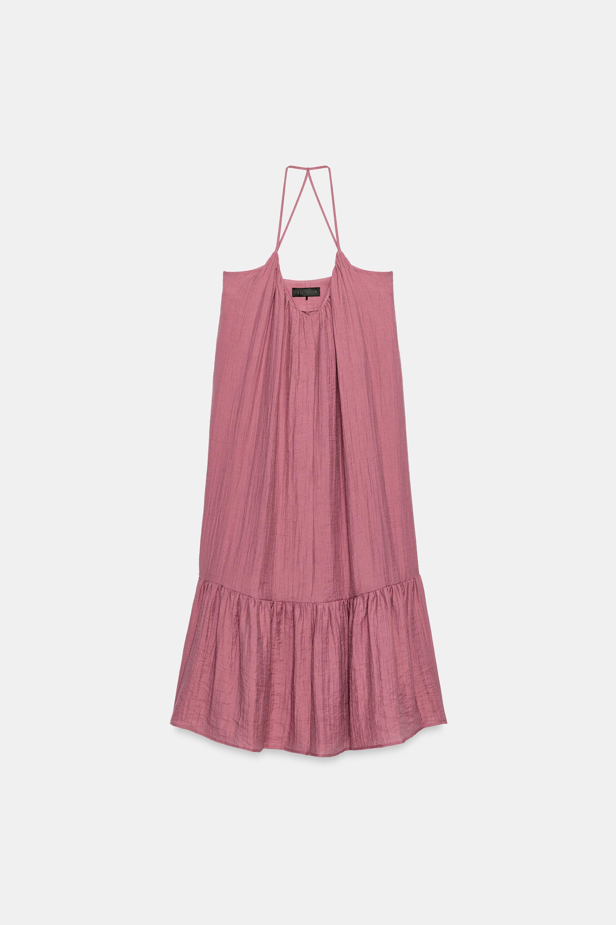 VOLUMINOUS MIDI DRESS